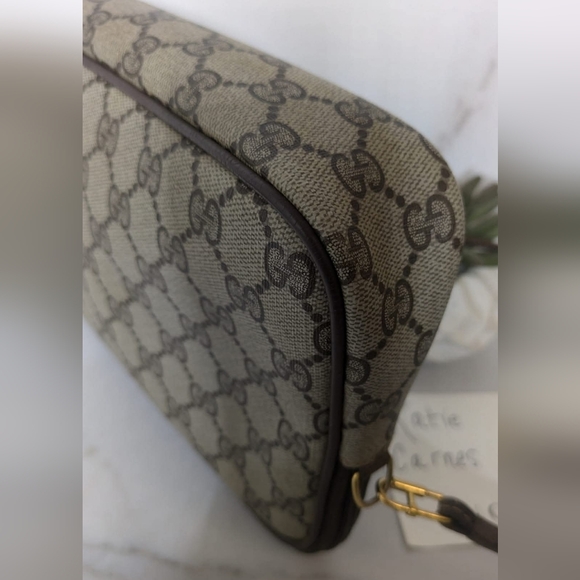 GUCCI Vintage Supreme Canvas GG Monogram Crossbody Bag - Picture 6 of 9